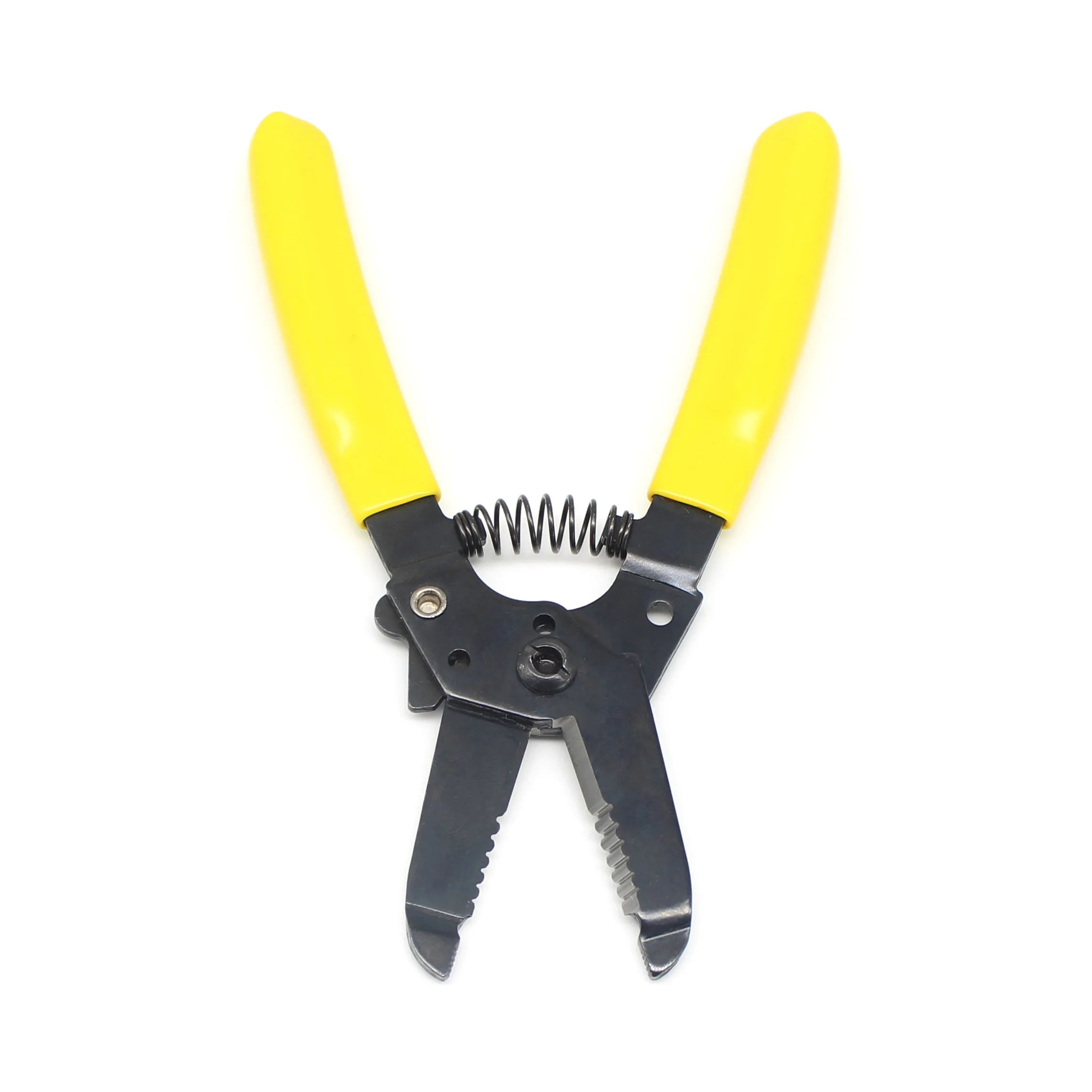 Black Oxide 20-30 Awg Yellow Handle Copper Electric Wire Stripper