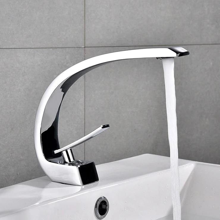 factory custom smart high spout bathroom faucet firmer durable stainless steel watermark faucet basin water taps