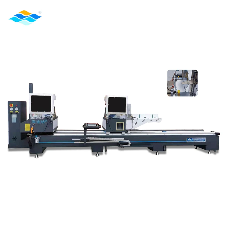 China hot selling aluminium profile double head cutting saws