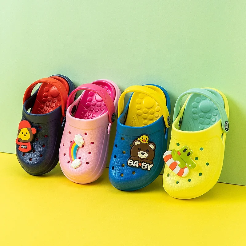 Китайский производитель пользовательский логотип унисекс сад детские сабо обувь оптом для мальчиков и девочек в доме пластиковые тапочки сандалии