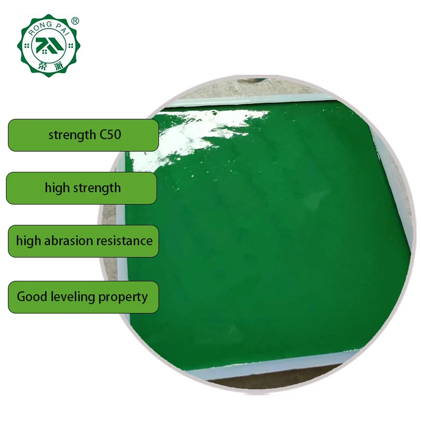High strength quick dry C50 self leveling cement mortar for Ground pavement repair leveling