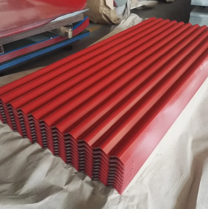 Amazing Economic Metal Prepainted Zinc Coated Corrugated Sheet PPGI Roofing Tile Sheet