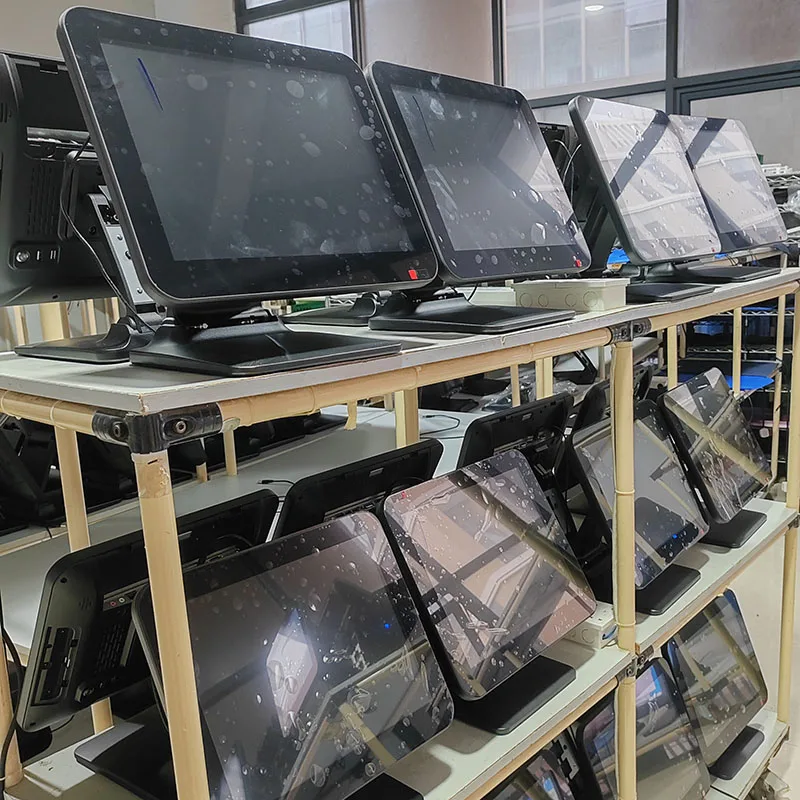 Portable Dual Screen POS Point of Sales Registers 15in POS Machine for Sale