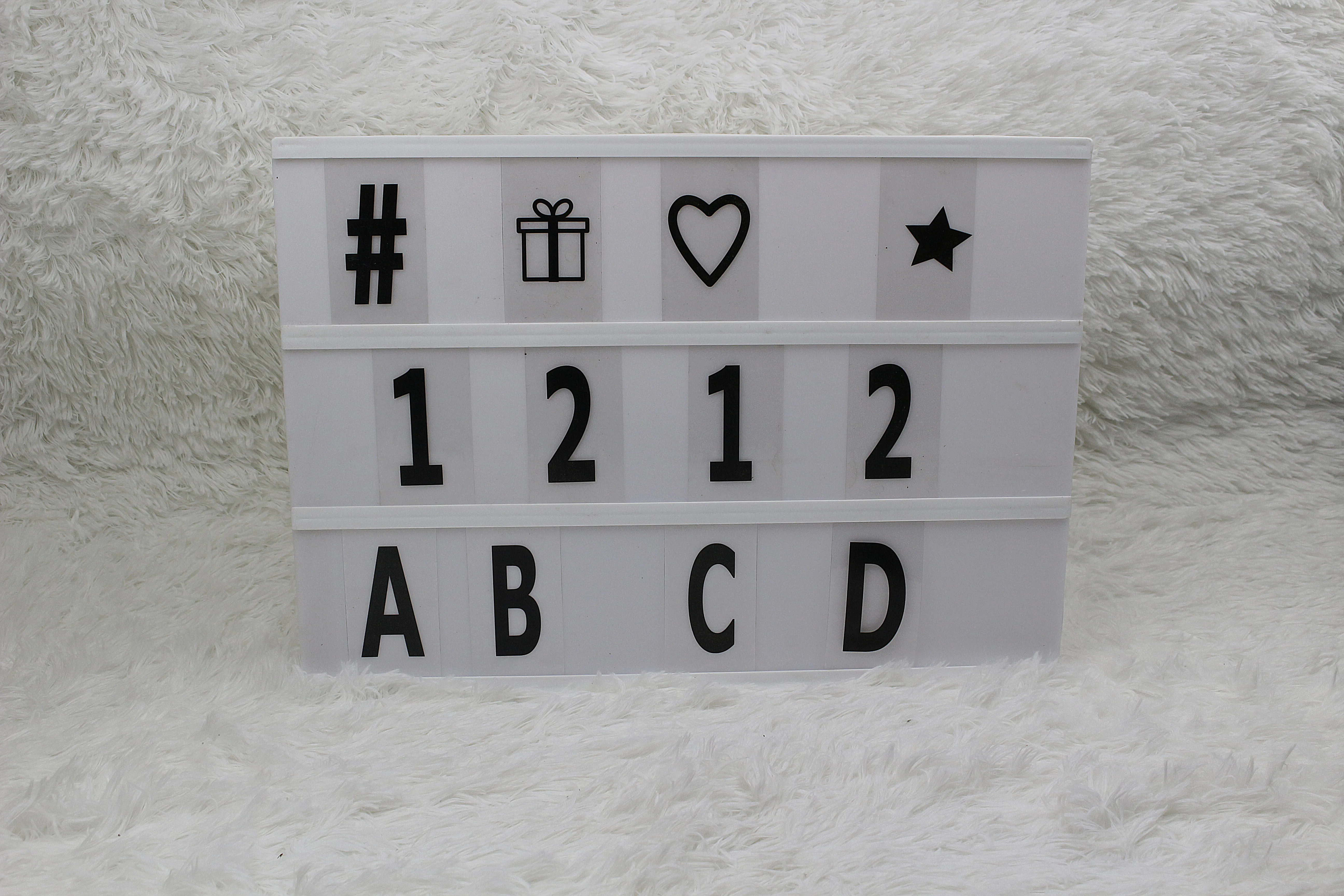 A6 Бесплатная сочетание букв лайтбокс Горячее предложение! Супер Светодиодный фонарь лайтбокс с цифрами, буквы огни