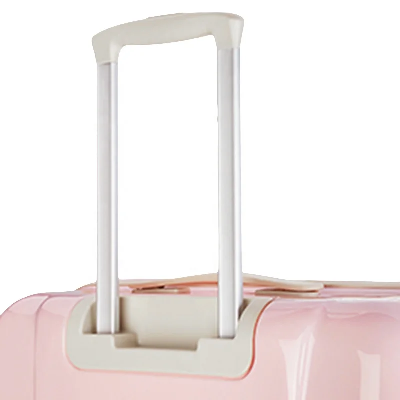 
New design Macarons color trolly luggage bag 3 pieces set Branded suitcase trolley luggage bag suitcase 