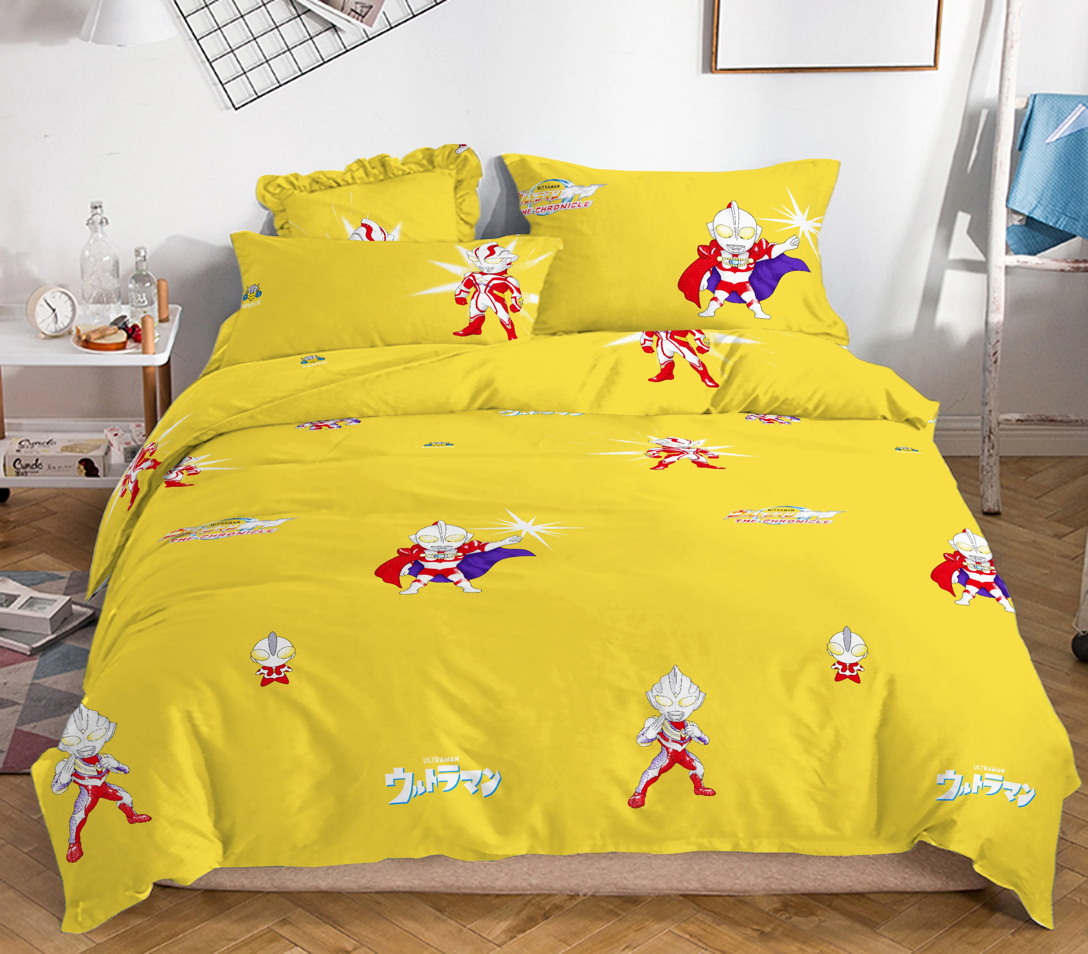 Factory direct selling 100% Polyester Material Printed fabric for Home Textile Bedding