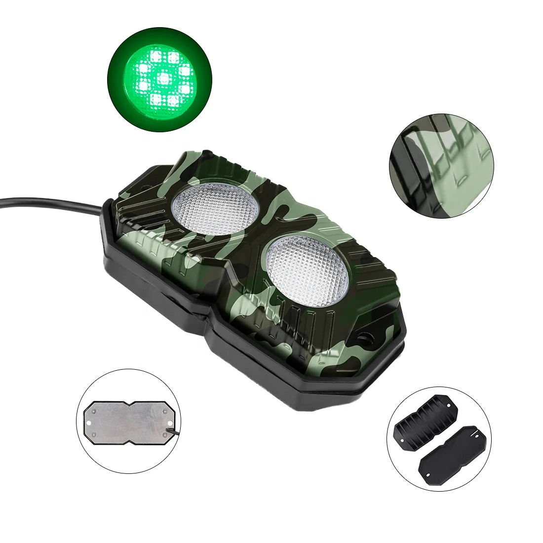 Sanyou New Design RGB Chassis Light LED Rock Kits With 4 Pieces For Jeep Off Road Truck Car ATV SUV