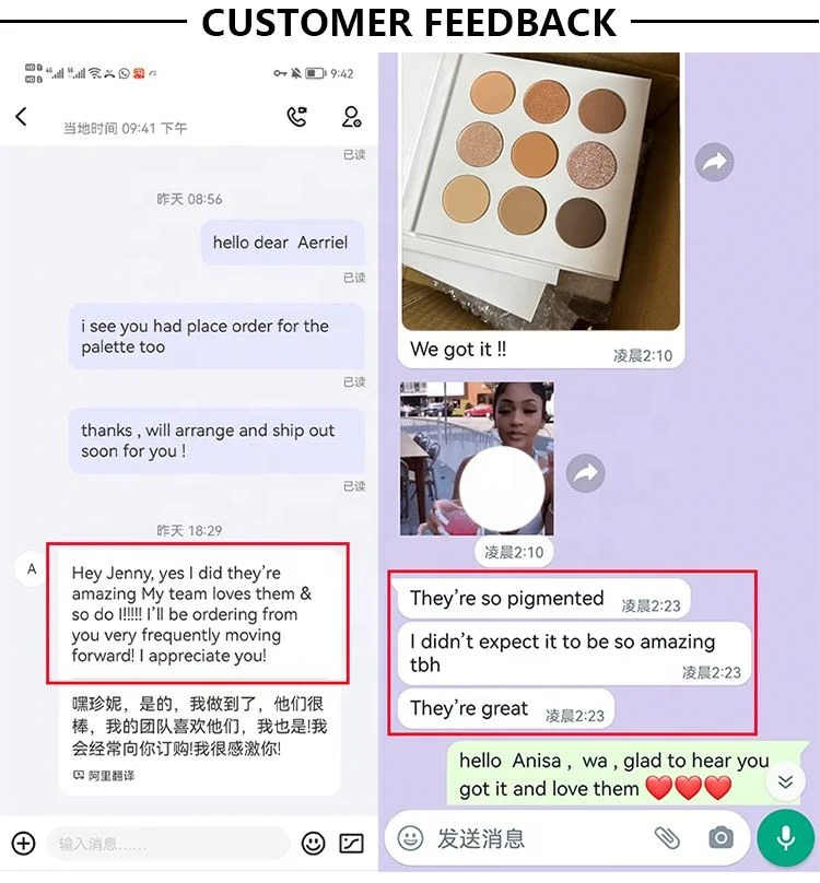 Hot Sale Halal Matte Nude Custom Eyeshadow Palette Eye Shadow 9 Color Makeup