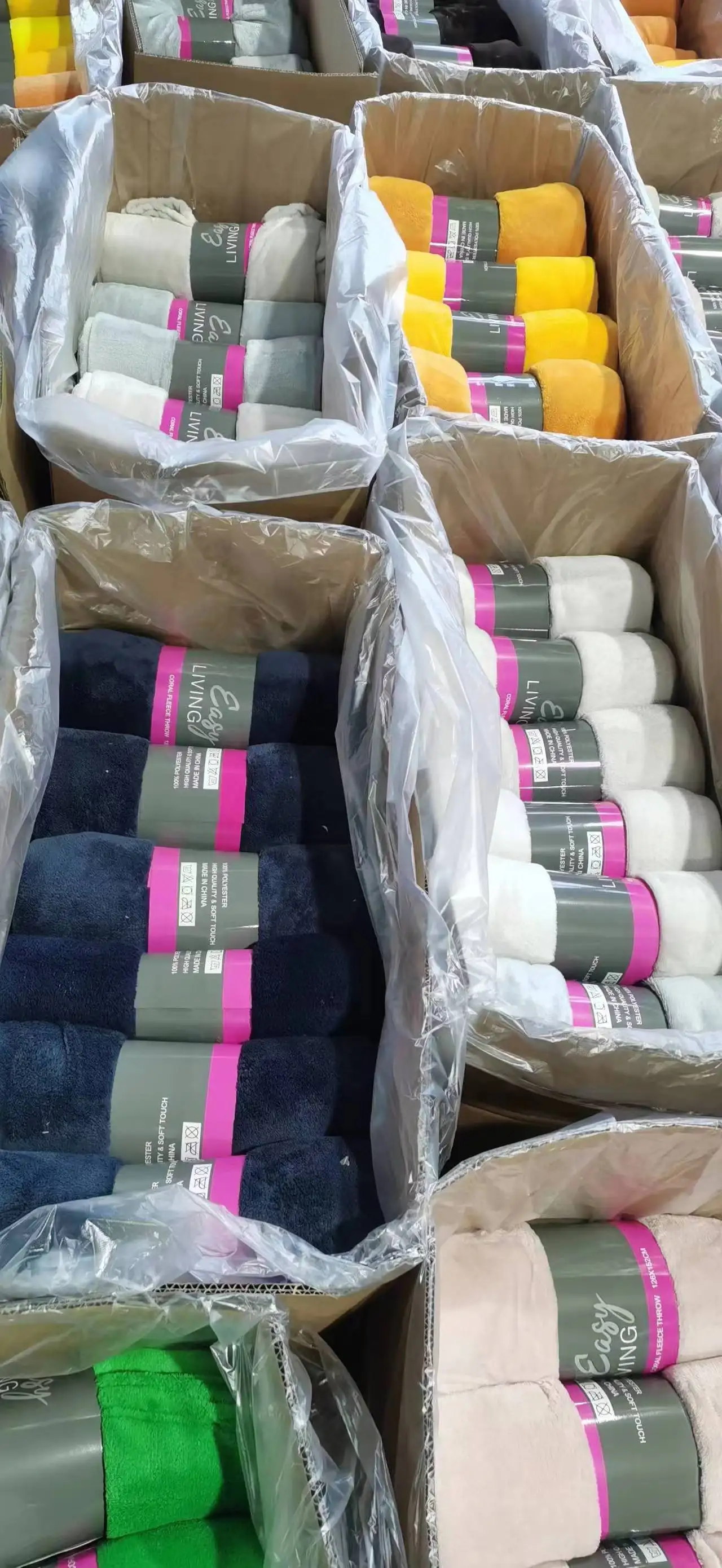 mixed color stock Polar fleece blanket 127*152cm