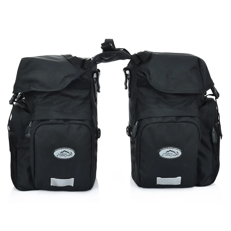Wholesale Outdoor Waterproof Travel Cycling Rear Rack Saddlebag Bike Bicycle Pannier Saddle Bag
