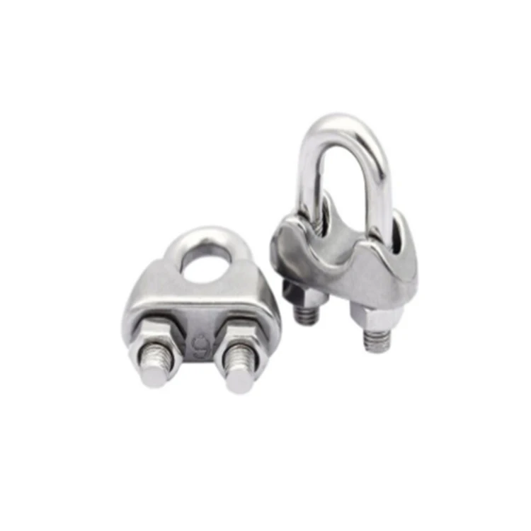 Wholesale Galvanized Wire Rope Cable Single Clip For Wire Rope