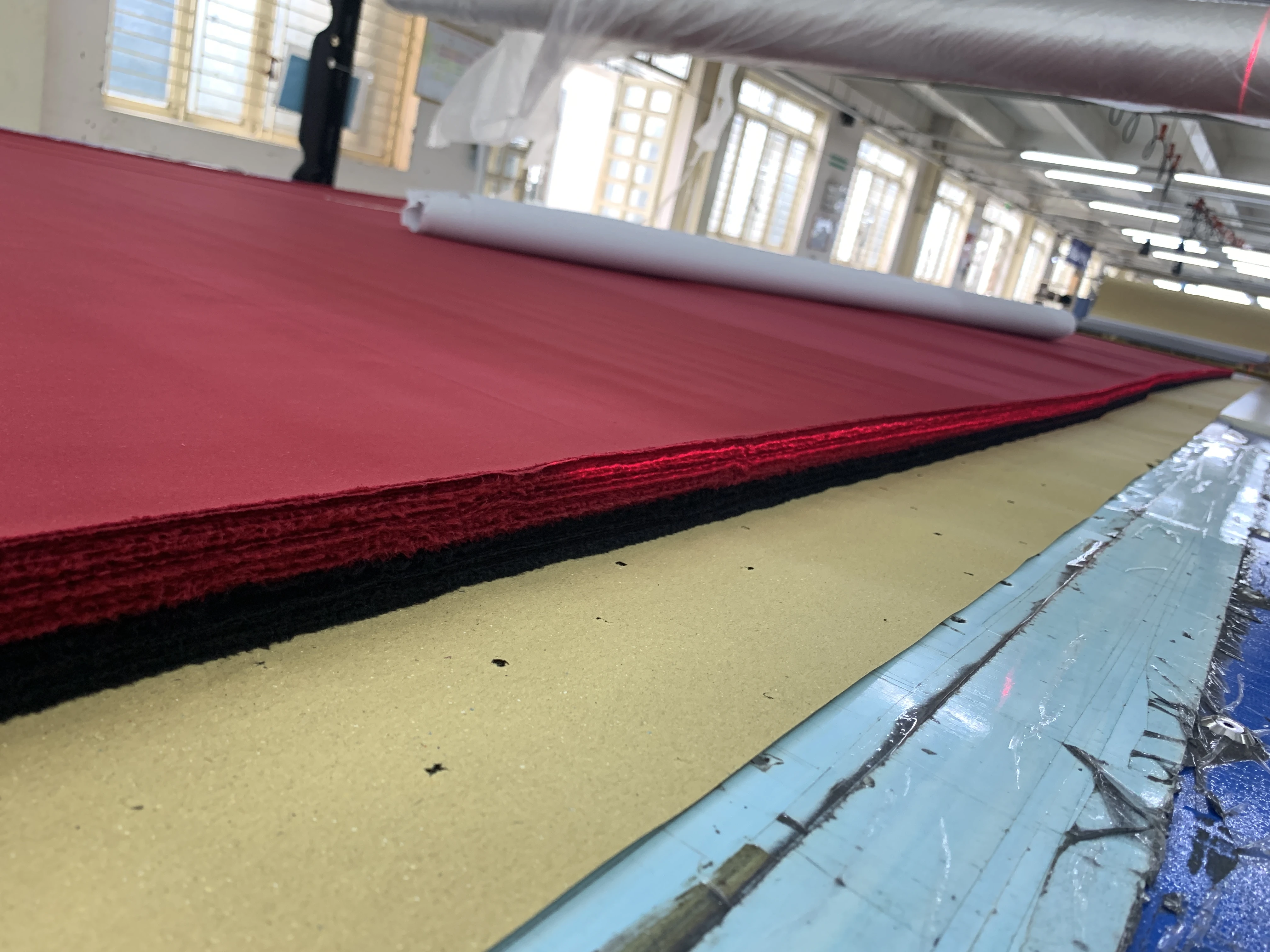 Automatic Knitted manual fabric spreader machine