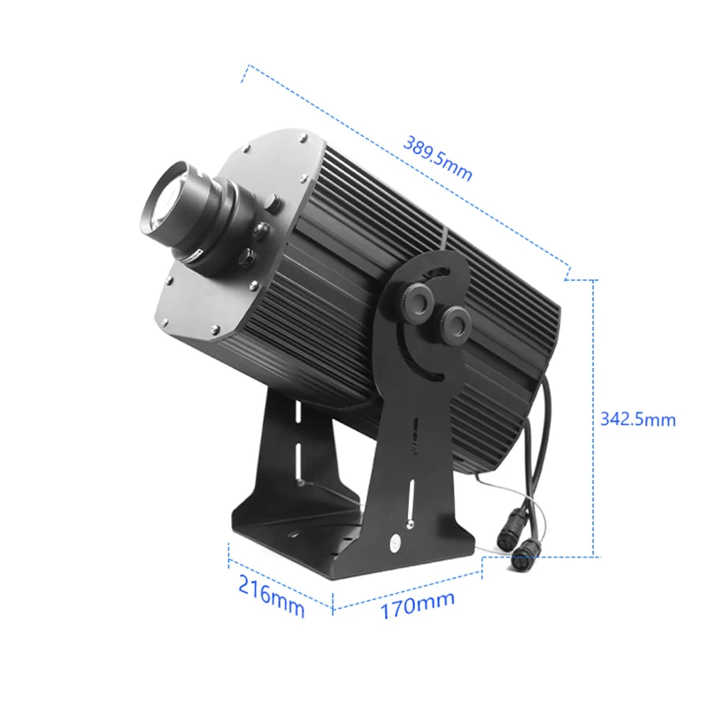 YoiJoys IP65 High Power 600W Outdoor Gobo Projector 4 Images Super Brightness Waterproof Logo Projector Light With Customized