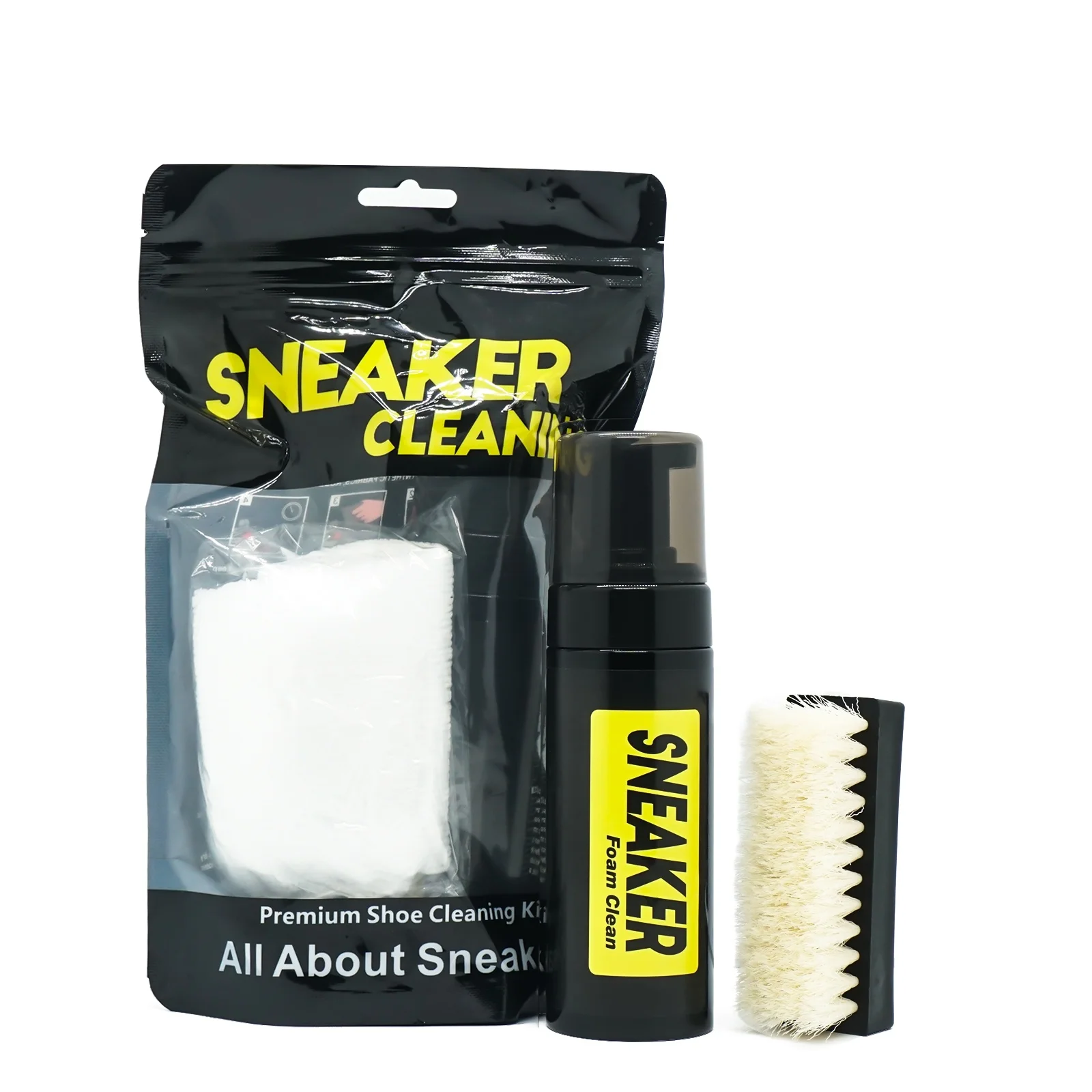 Hot Sell Shoe Cleaner Kit, 7 Oz Sneaker Cleaner for Leather Shoe, Whites shoes, Nubuck Sneakers, Tennis Shoe, Suede Shoe Cleaner