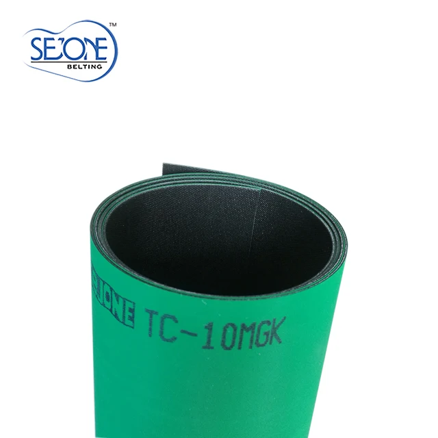 
Professional supply textile industry 1.0mm anti-static Flat flex Transmission Belt 