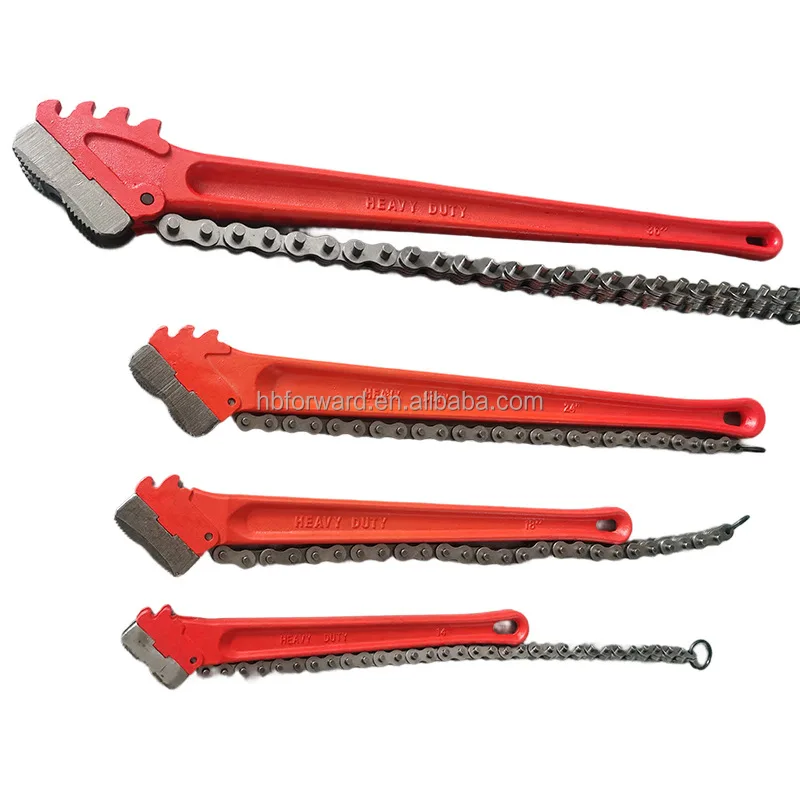 Hot sale American Professional chain pipe wrench heavy duty chain wrench