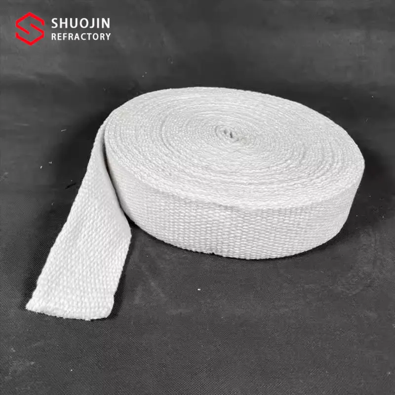1260C Ceramic Fiber Tape Supplier of Insulation Ceramic Fiber Textiles Ceramic Fiber Yarn