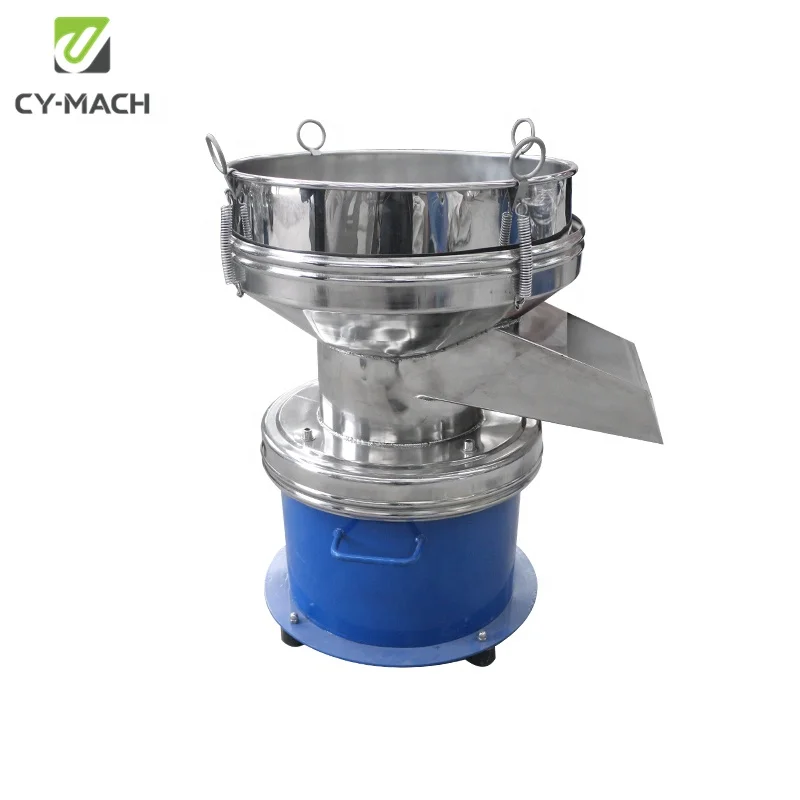 High frequency screening Ceramic glaze viscous liquid vibration sifter Paint filter vibrating sieve machine