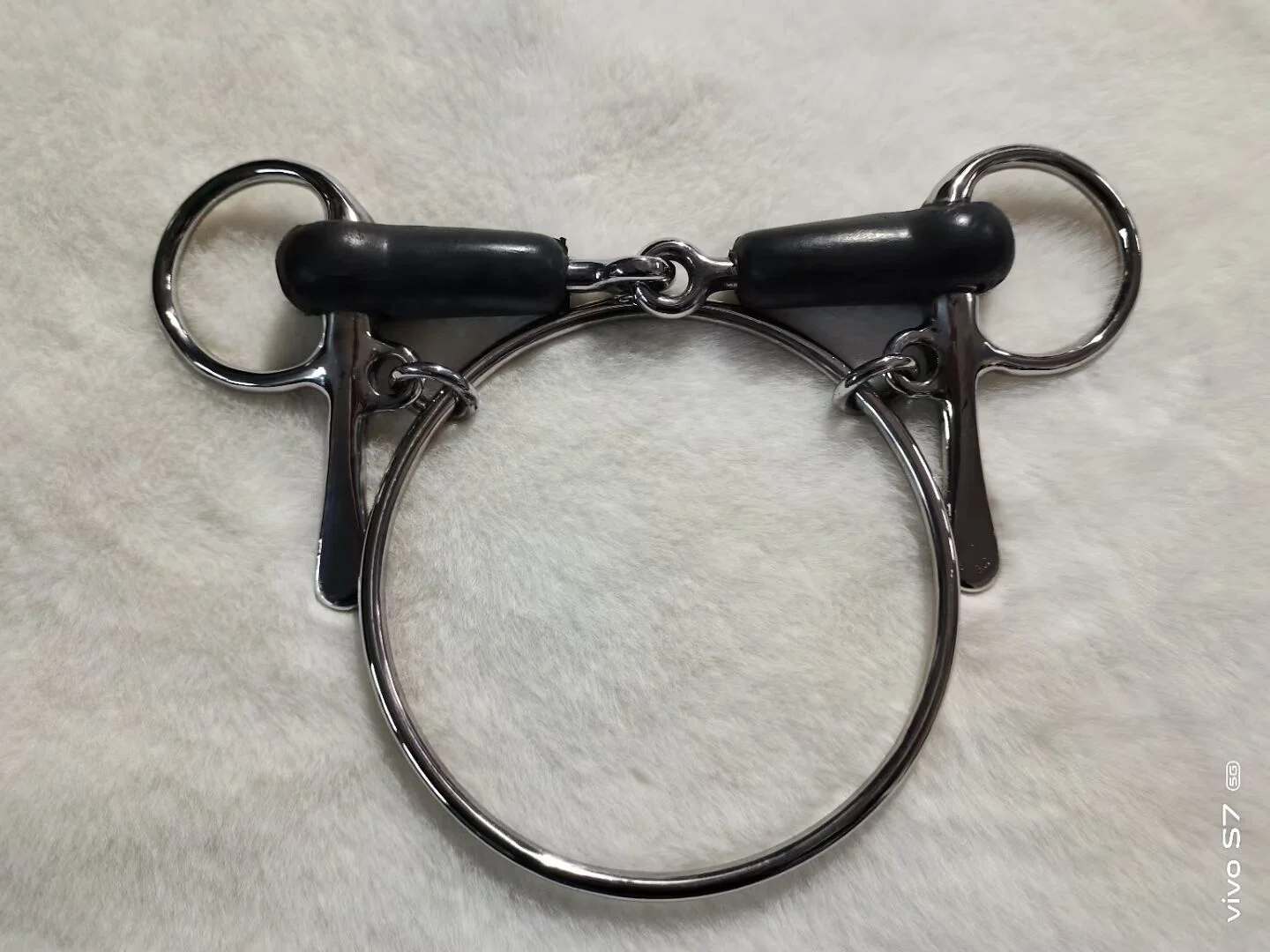 Horshi high quality horse bits stainless steel with chain English horse bits with cheap price