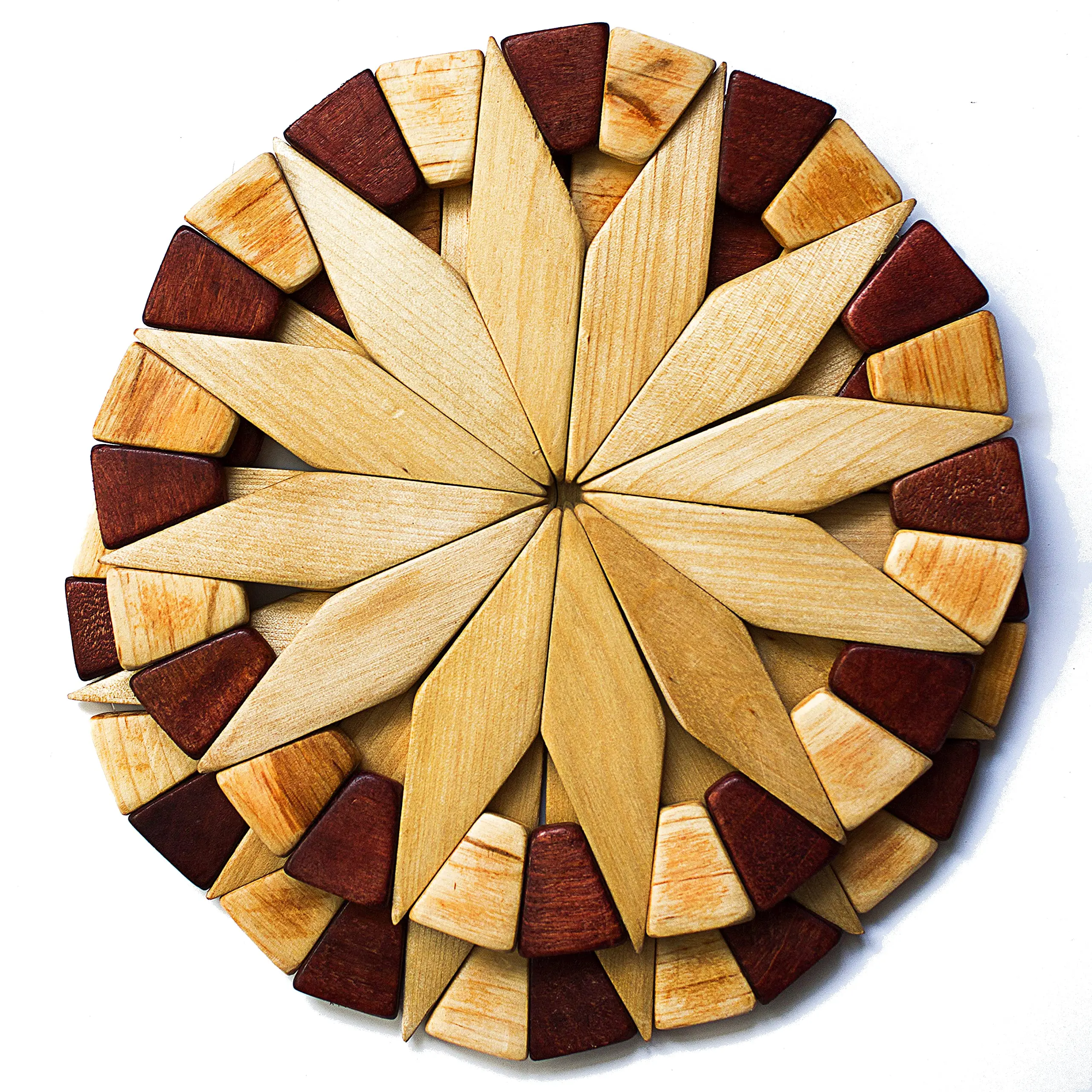 Bamboo Wood Trivets For Hot Dishes Table Kitchen Counter Wood Craft Supplies Bar Coasters Bar Tools Cork Trivet Display Risers