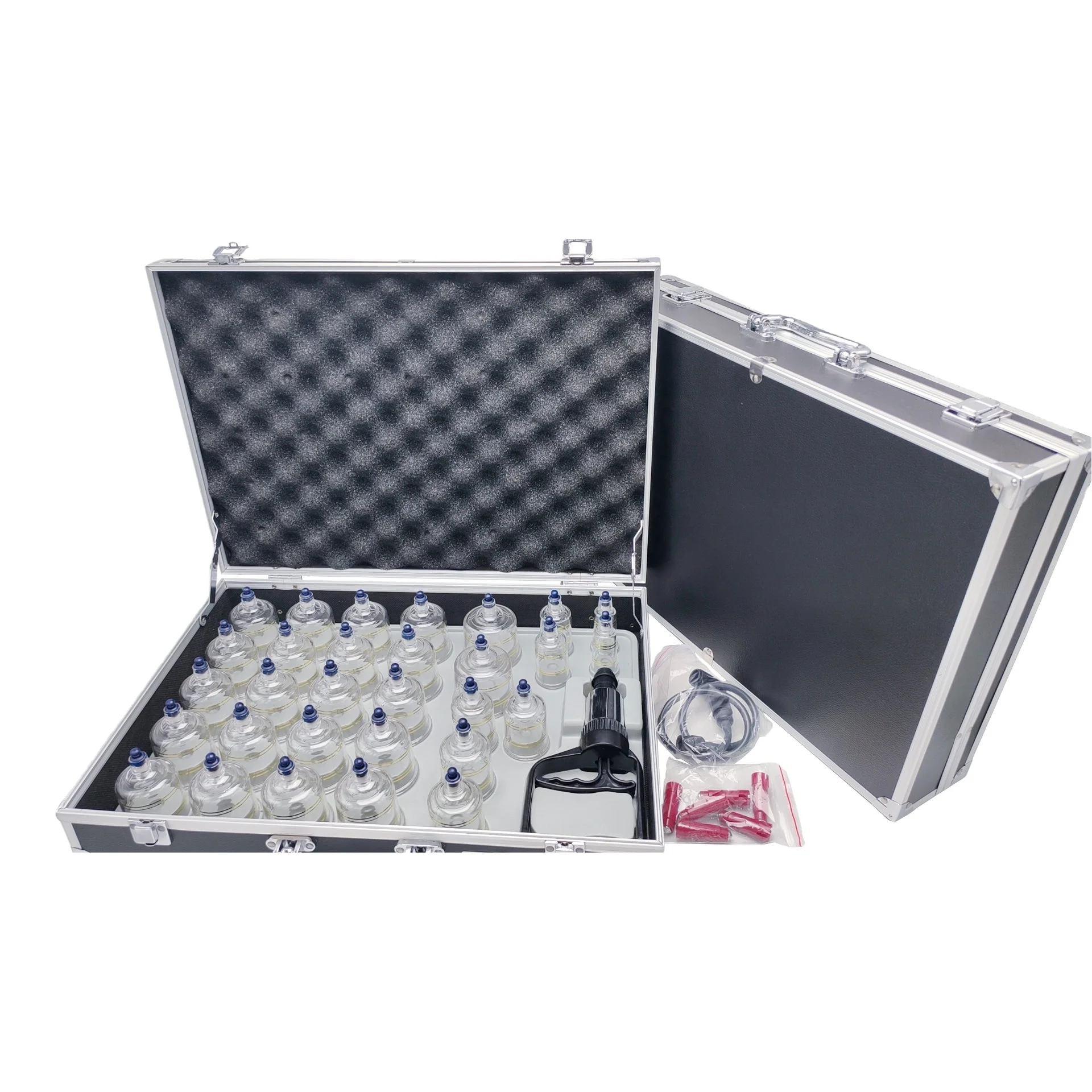 Luxury 30pcs set Cupping Therapy Set Plastic Vacuum Cupping Set 30-cups
