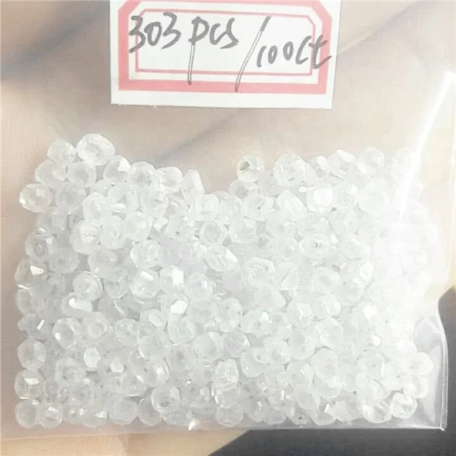 Small size 5pcs 10pcs 30pcs per carat HPHT rough diamond