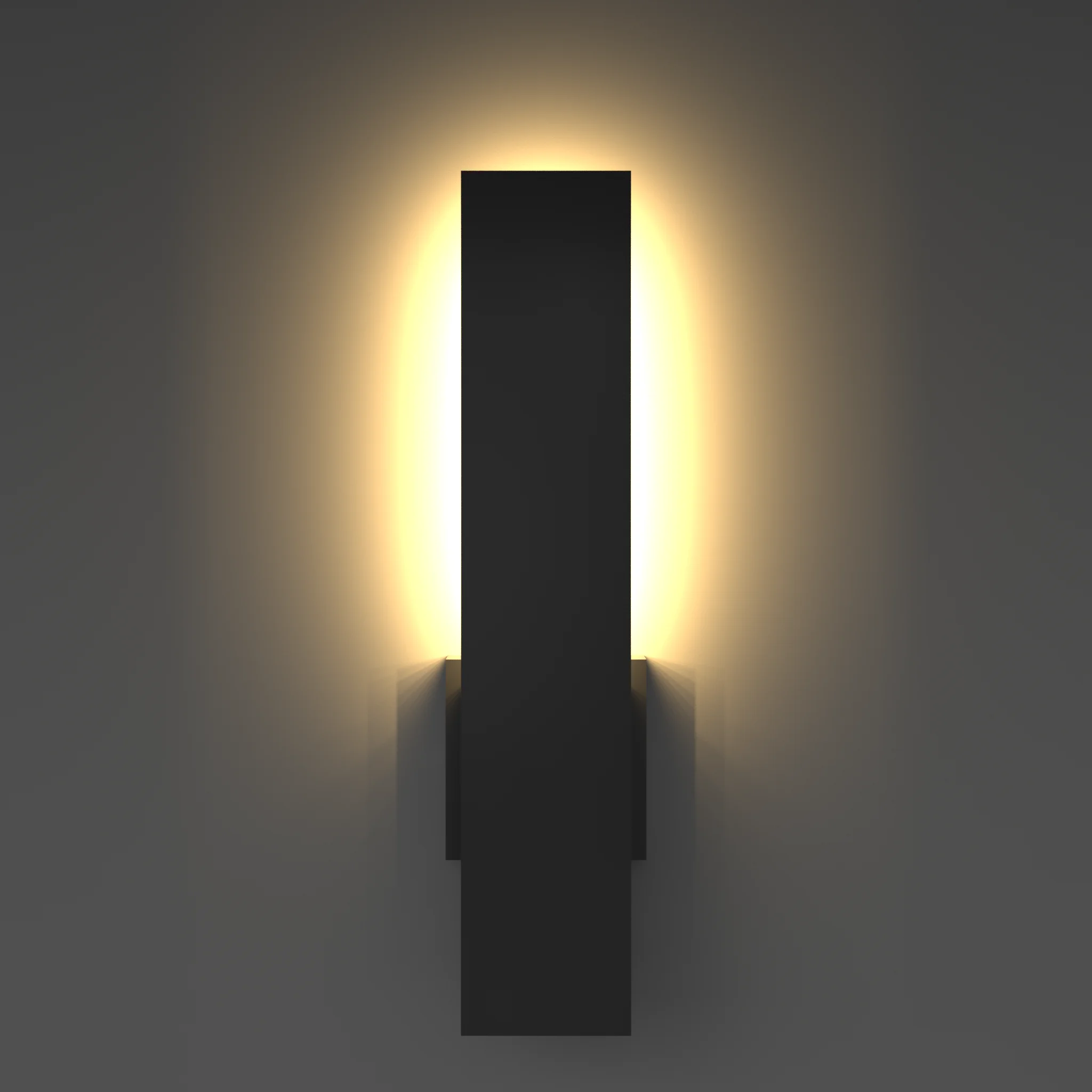 20W Outdoor LED Lighting Wall Lamps Waterproof IP 65 Aluminum Base with Polycarbonate Diffuser Warm White CCT for Garden