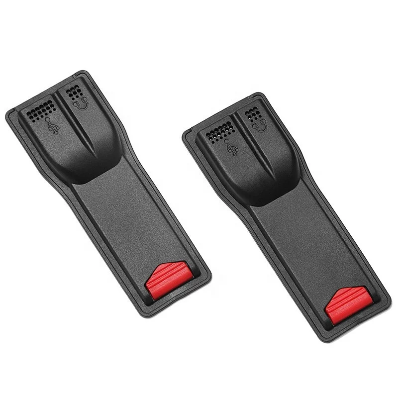 New Backpack External Dual Hole USB Shell with Address Plate Bag Address Plate USB Shell Audio Integrated Bag Part Plastic