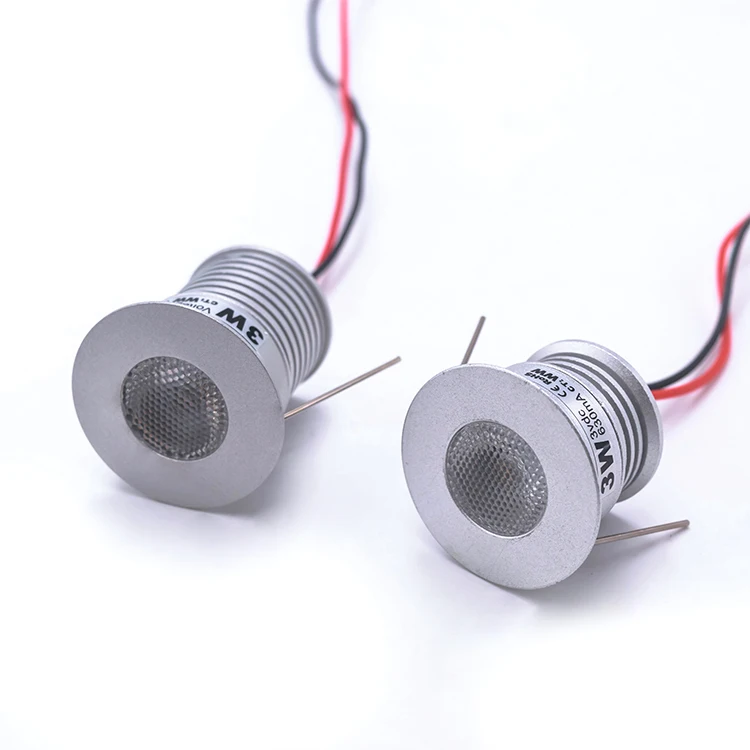 Светодиодный мини-прожектор 3 Вт DC12V/24V для потолка