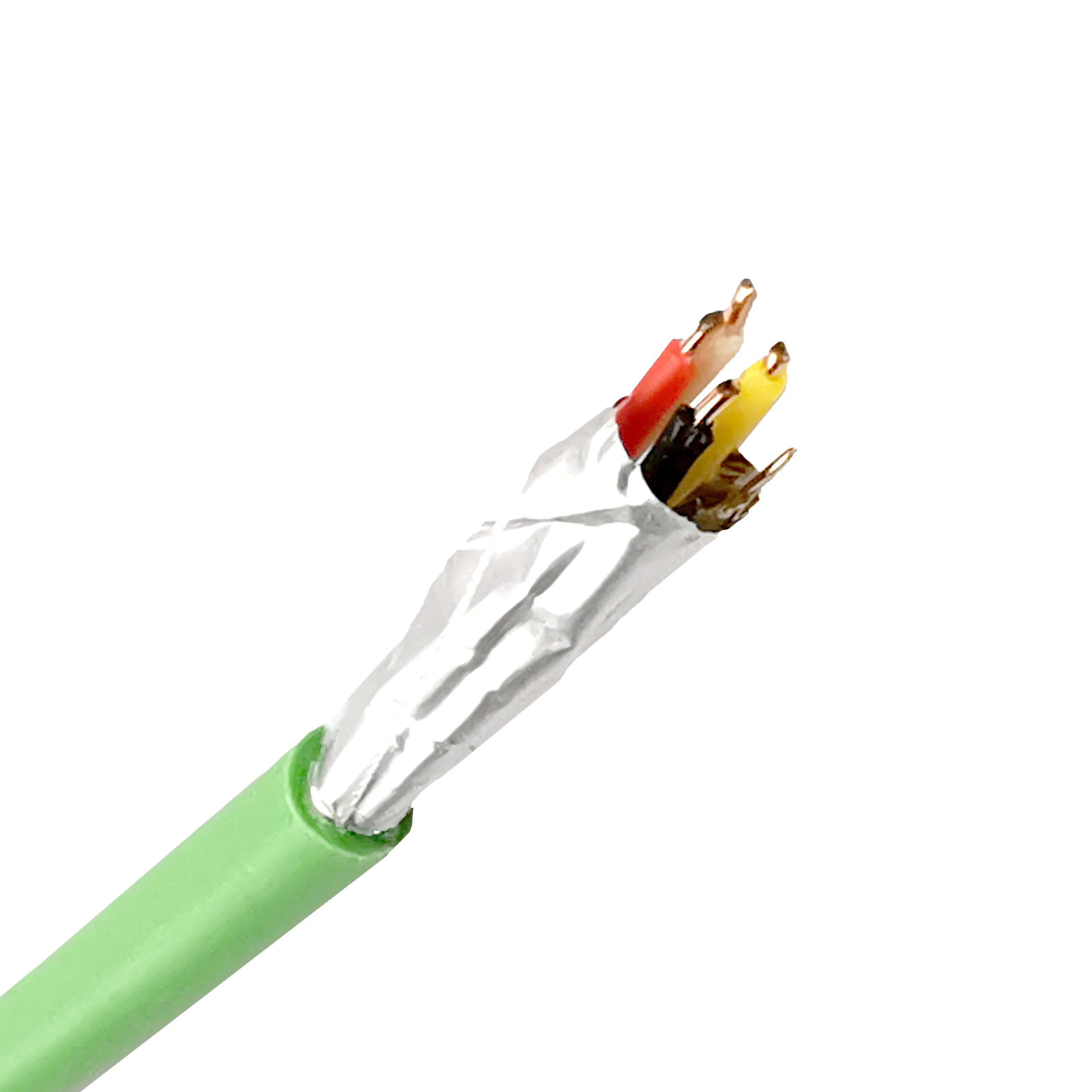  Кабель шины KNX медный однотонный экранированный 2*2*0 8