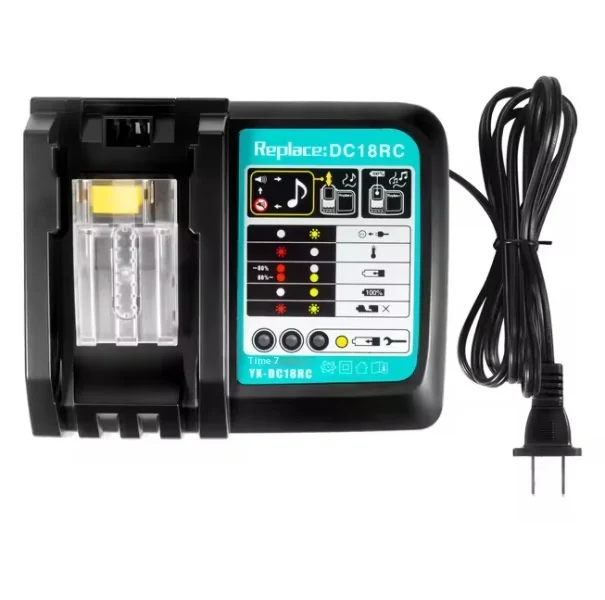 18V 6000mAh Rechargeable BL1830 Battery with Charger for Maker/Tian Electric Drill Tools Power Tools & Solar Applications