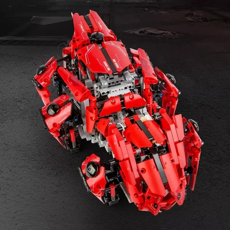 Mould King 20005 RC Robot Hexapod Military Toy Model Children Learning Toy For Kid  Brick Building Block Educational Gift MOC