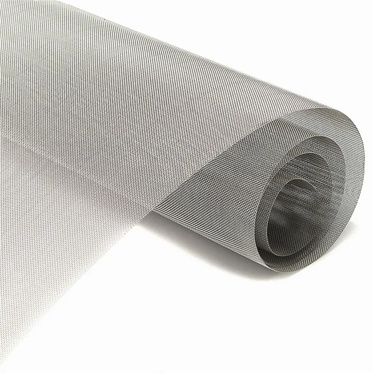 20 30 40 50 100 200 300 500 Micron Plain Screen Woven Mesh Cloth/AISI 304 316 316L Stainless Steel Wire Mesh