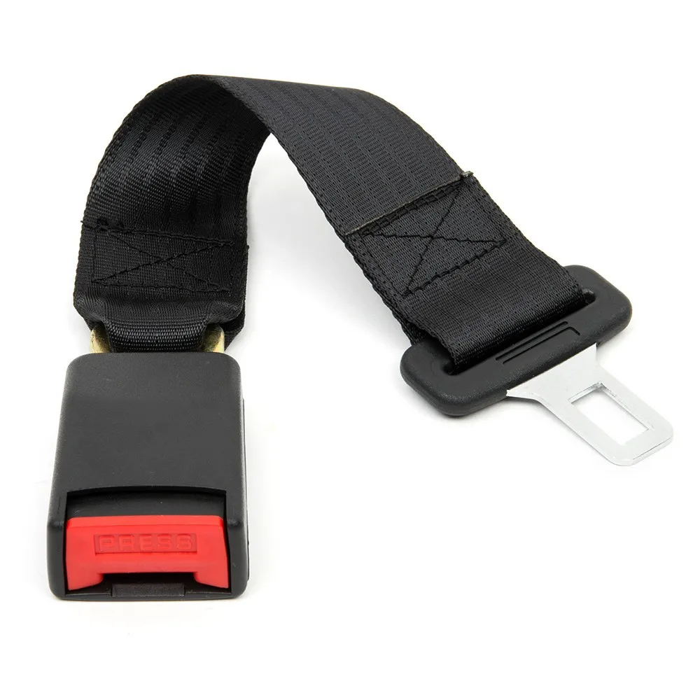 23/36CM Auto Seat Seatbelt Safety Adjustable Belt Extension Buckle Short Seat Belts Extender Universal Car Interior