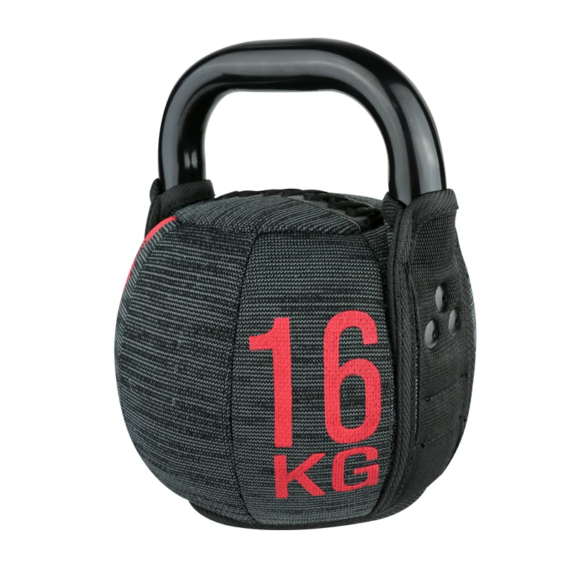 Оптовая Продажа Новый дизайн Горячая продажа Пользовательский логотип Железный материал ручка тренажерный зал мягкий гири