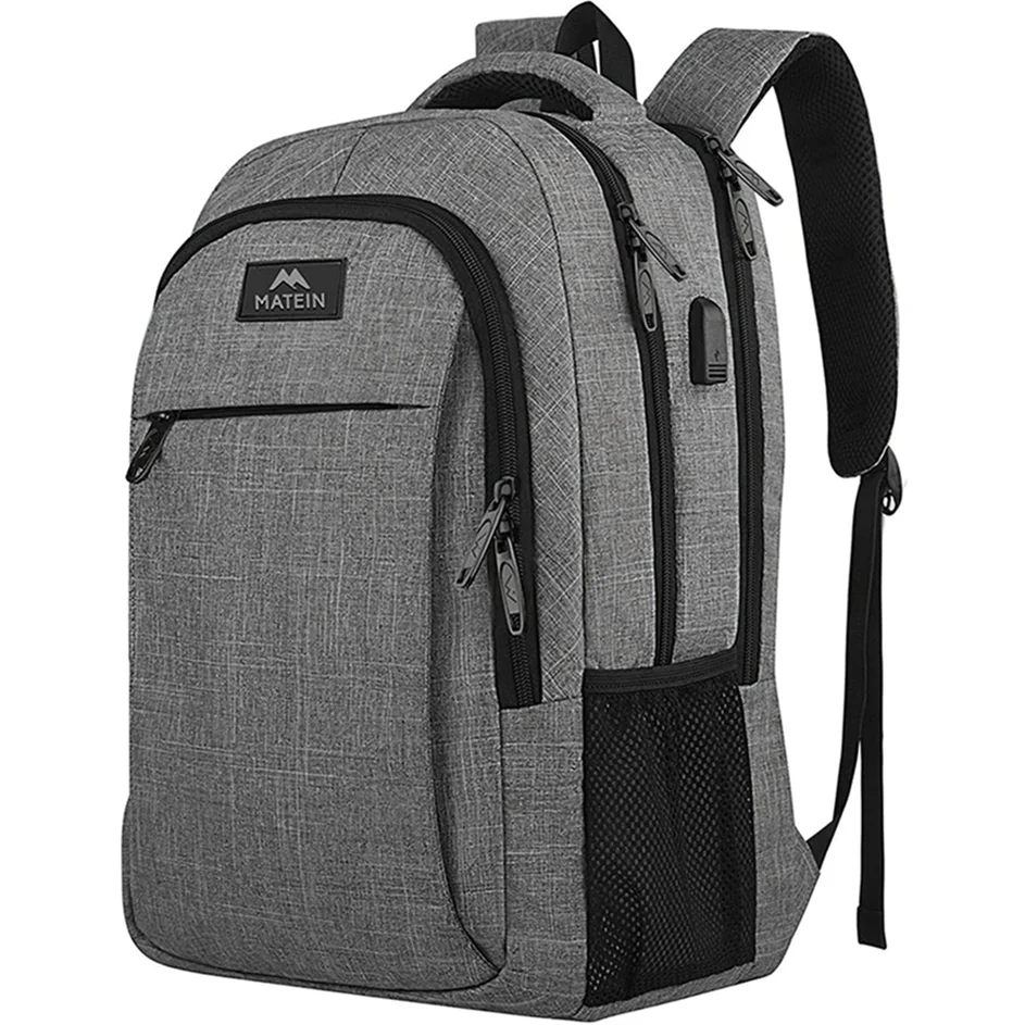 Wholesale Cheap High Quality waterproof computer bag laptop backpack with usb charging