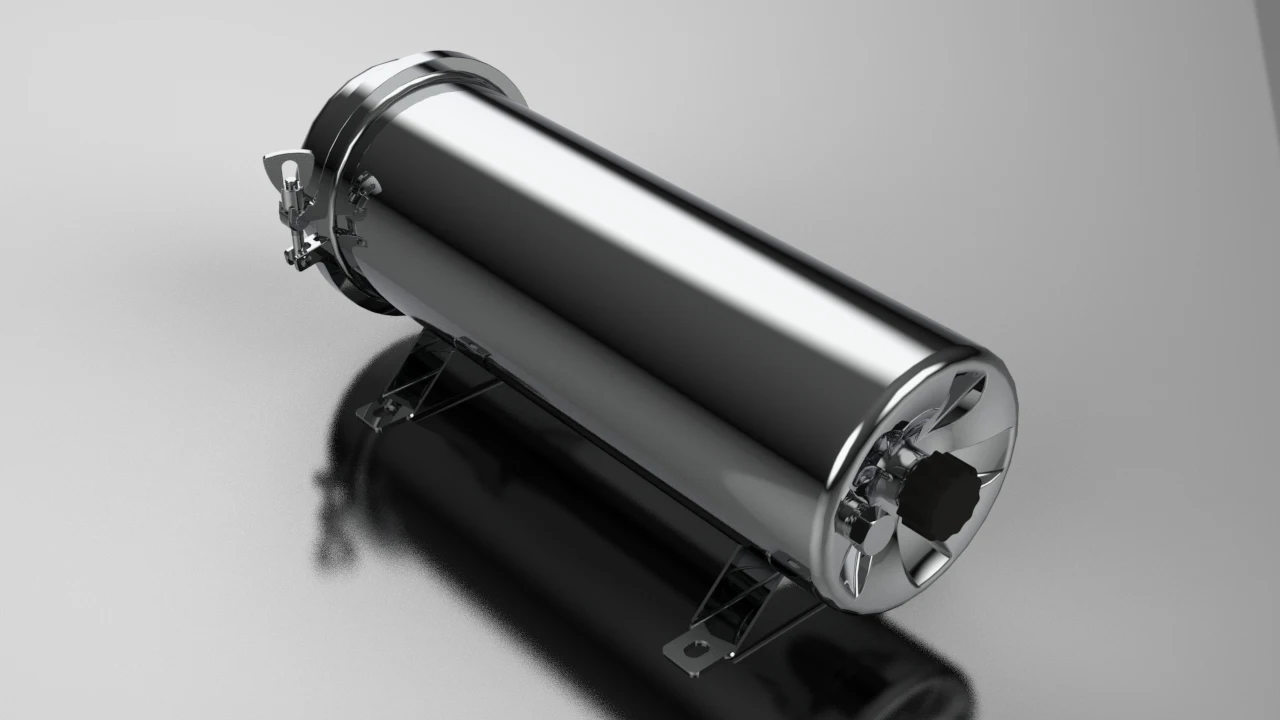 8000L Stainless Steel central PVDF UF pipeline water filter for whole house