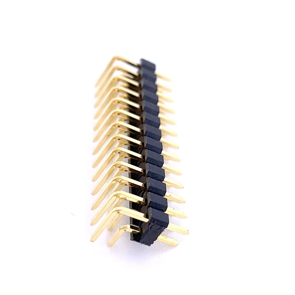1.27*2.54mm Pitch SMD SMT Type Male Header H2.5 Dual Row Pin Header Connector