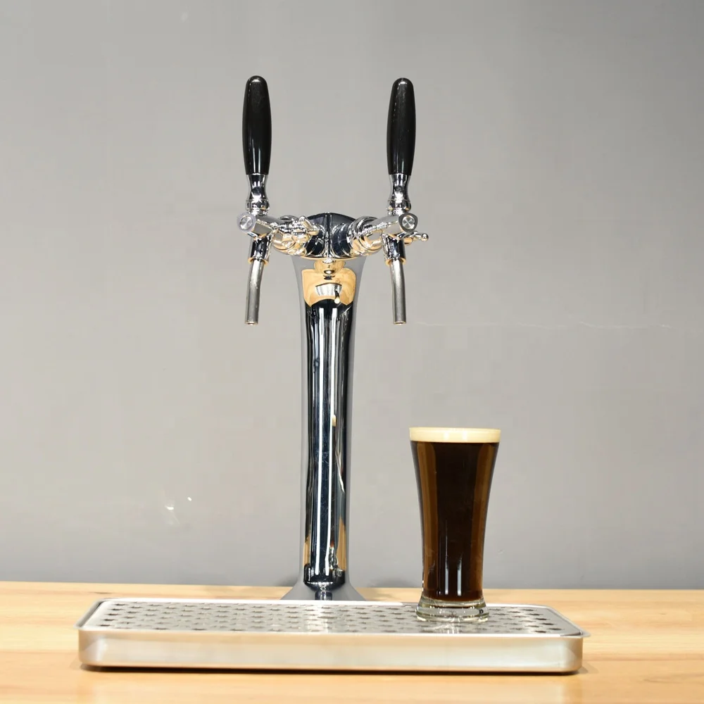 Automatic beverage machine draft beer chiller dispenser