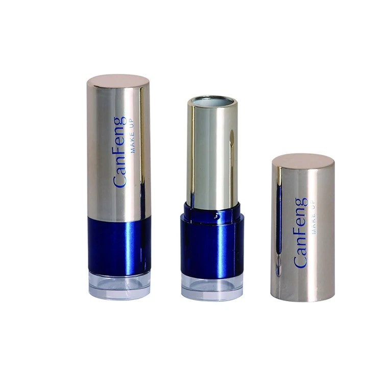 Wholesale Luxury Fashion Make Your Own Lipstick Container clear base plastic biodegradable lipstick tubes