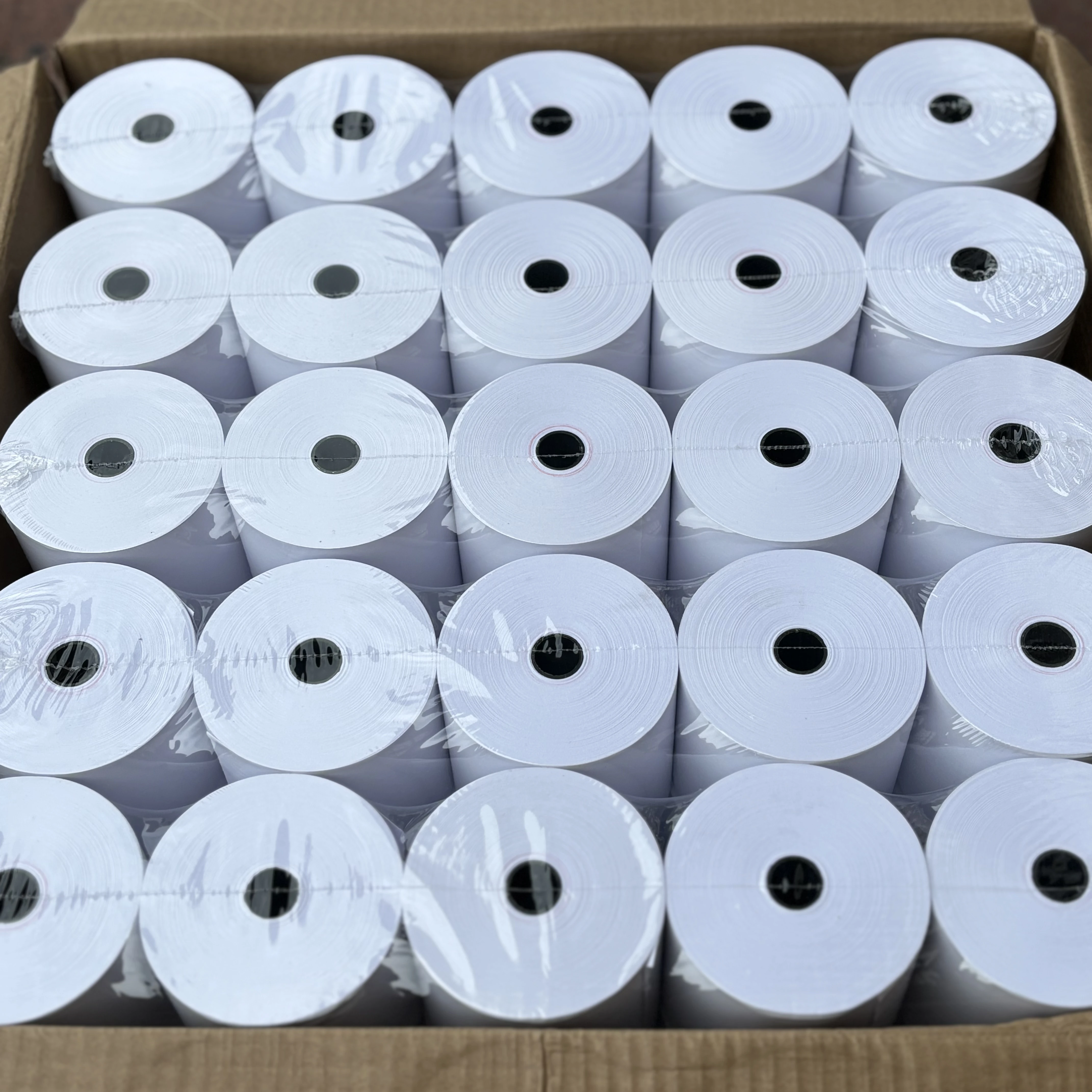 Factory Price 80x80 80x70 Thermal Receipt Paper Roll 5750 Restaurant Mall Takeaway Supermarket Printer Paper 58mm  70gsm