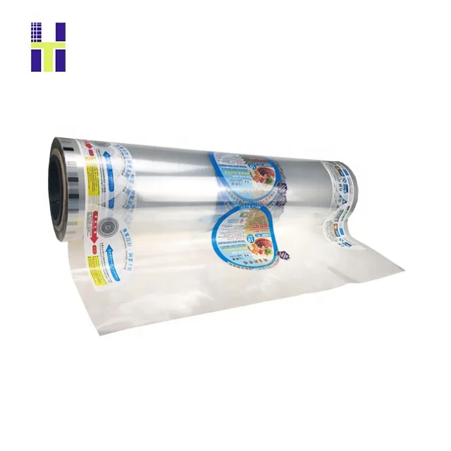 custom printed laminated material food packaging plastic roll film