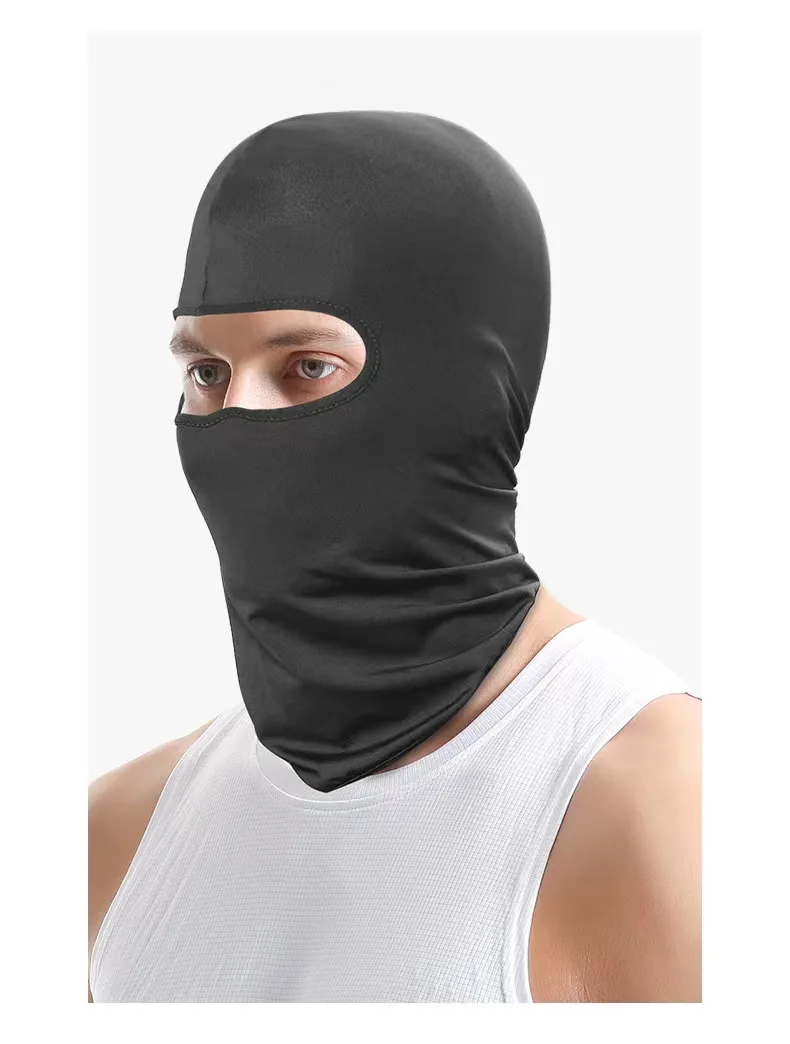 Balaclava Tactical Flying Tiger Sport Sun Protection Mask Quick Dry Ice Silk Fully Covered Hat with Fashion Print Beach Riding