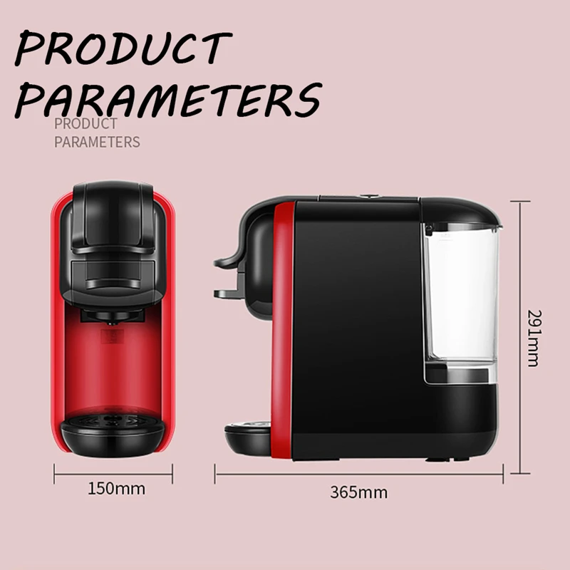 New Home Kitchen Electric Automatic Capsule Coffee Machine coffee maker