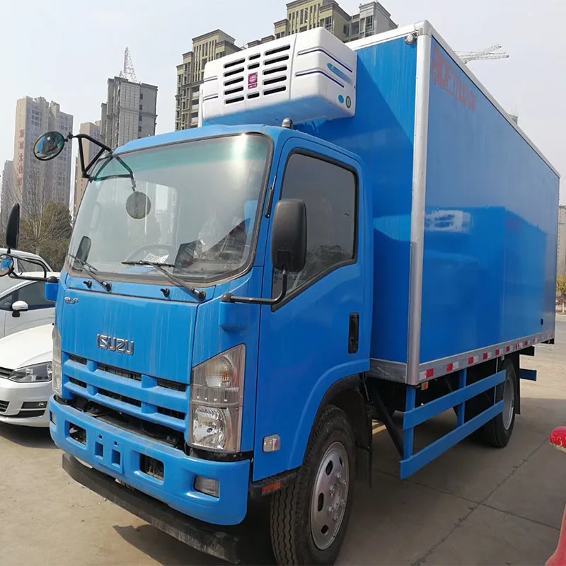 Japanese Brand 4x2 THERMO KING грузовик для холодной доставки Холодильник Морозильник Холодильник коробка Грузовик Производитель