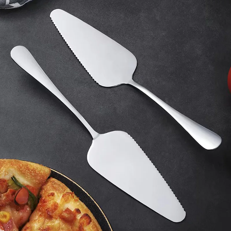 Cake accessories Serrated Edge Cake Cutter Pie Pastry Servers Reusable Cake Knife and Server For Birthday Wedding Parties