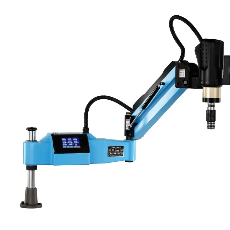 M3-M16 Hot CNC Automatic Flexible Arm Nut Screw Servo Electric Tapping Machine for Pipe Metal Thread Drilling Machine