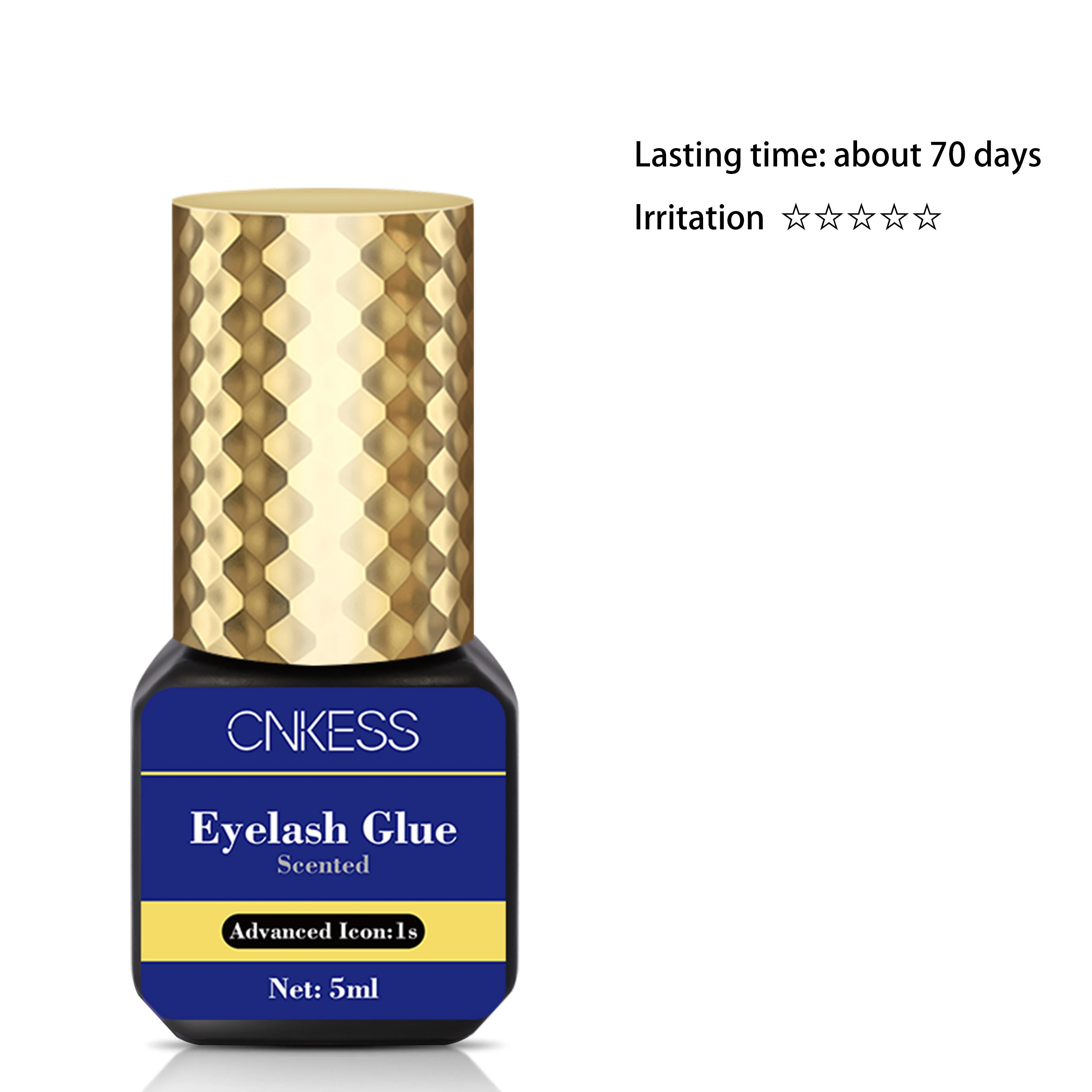 Permanent Eyelashes Extension 5g Glue Sensitive New Design Fragrance Korean Opp Bag Oil and Water Resistant Eyelash Glue .5 Sec