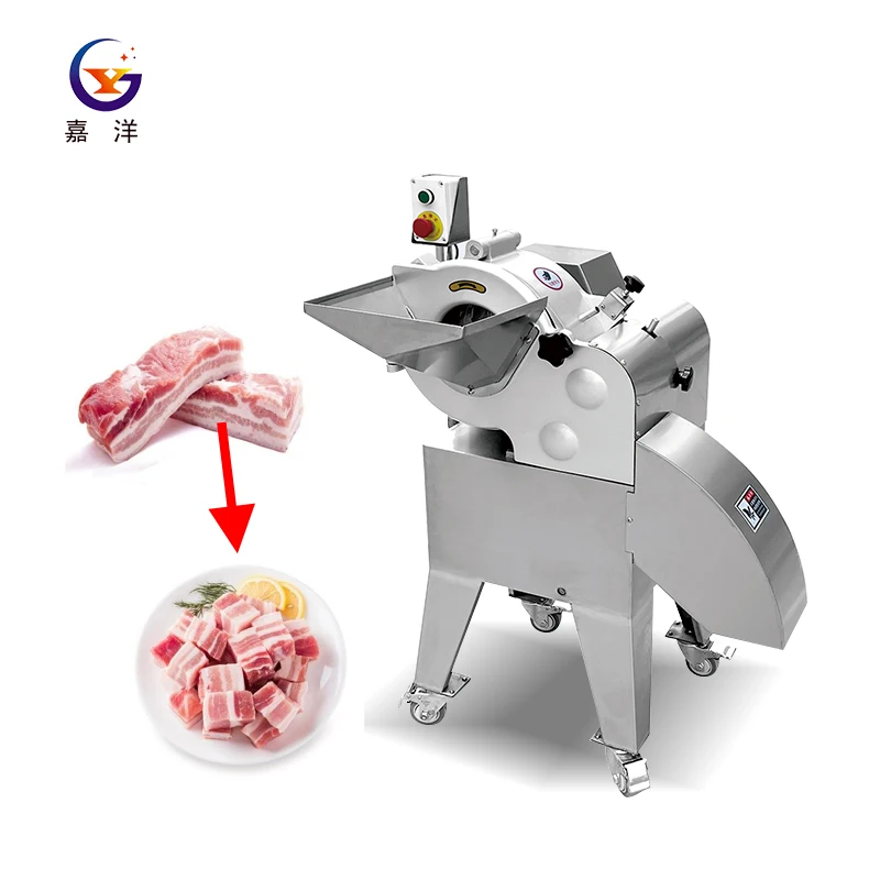 Multi-functional vegetable dicing machine Stainless steel frozen meat dicing machine Potato mango pineapple dicing machine