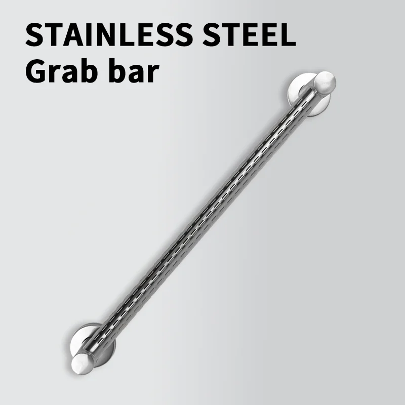 High Quality Hospital 300Mm 600Mm Brushed 304 Stainless Steel Secure Hand Handrail Bathroom Grab Bar